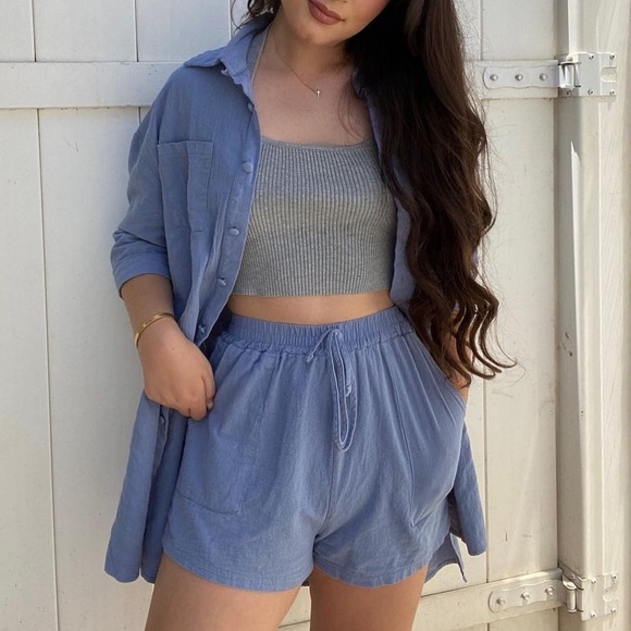 Other - Blue Shirt + Blue Short Set